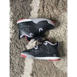 Nike Air Jordan 4 Retro TD 'Bred Reimagined'  BQ7670-006  Toddler Size 9C